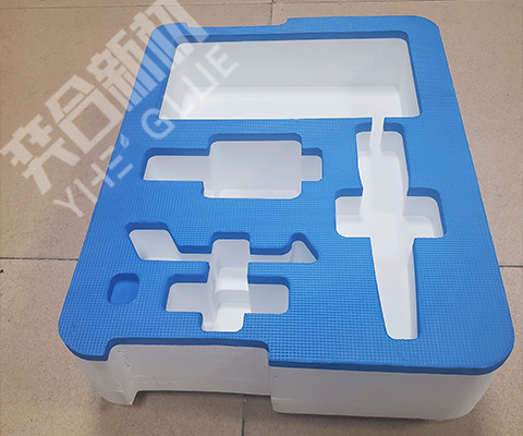 粘EPS泡沫用什么胶水好？YH-8130粘泡沫全透明无腐蚀的专用胶水