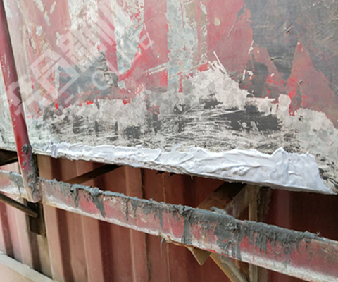 不锈钢焊缝用什么胶水修补 奕合YH-101金属修补剂 能现场施工的不锈钢修补剂