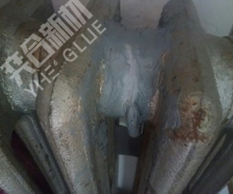 铸铁管道破裂修复用什么胶水 奕合YH-101铸铁修补剂为您服务 免焊接的金属修补剂