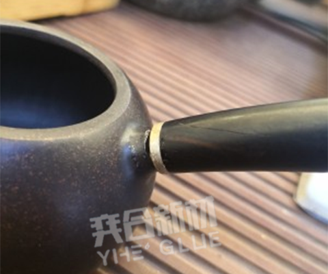 环氧AB胶可以粘接陶瓷壶柄吗?奕合耐高温环氧ab胶水为您解决