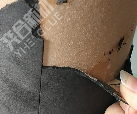 IXPE粘纸板用什么胶水？奕合YH-8130无腐蚀性强力海绵专用胶水