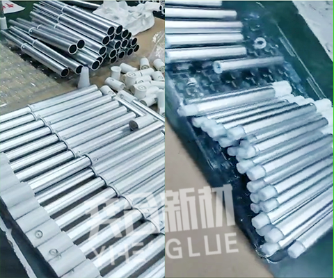 铝合金粘塑胶能粘牢吗?奕合金属瞬间胶水厂家为您解答金属行业用胶问题