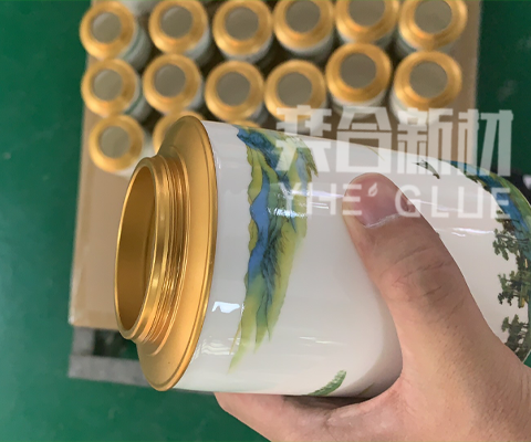 金属粘陶瓷高强度结构胶 奕合厂家供应茶叶罐行业专用环氧AB胶水