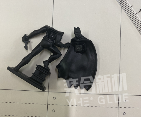 手办产品PVC塑料快干胶-奕合厂家直供玩具行业专用胶水