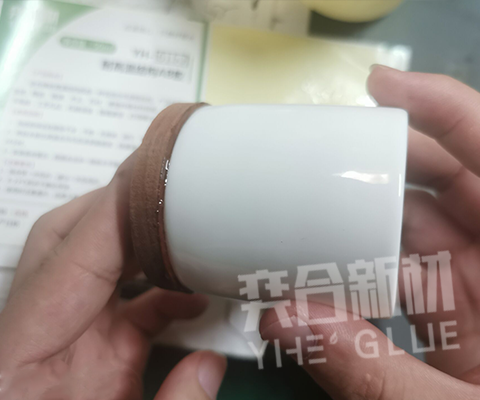 木材粘陶瓷用什么胶水?耐高温透明环氧树脂AB胶奕合胶水厂家批发