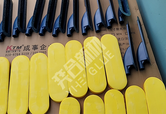 汽车用品海绵刷专用胶 奕合免处理PP粘EVA无腐蚀塑料胶水