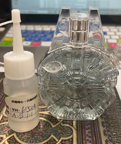 PC粘玻璃专用胶,化妆品包装瓶专用AB胶,玻璃专用环氧AB胶