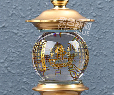 水晶玻璃粘金属铜 透明耐温胶水 水晶玻璃粘金属铜 透明耐温胶水