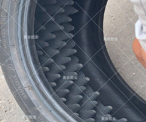 隔音棉粘橡胶，奕合胶水在汽车轮胎产品的应用