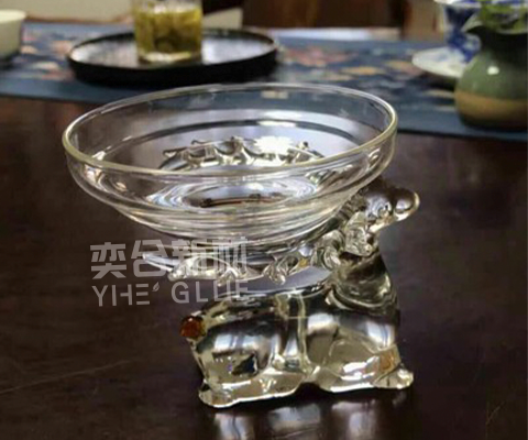 粘水晶工艺专用胶水——奕合透明无痕胶打造高品质艺术品